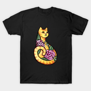 Orange Tabby Cat T-Shirt